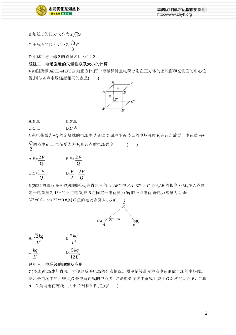 第1讲　电场力的性质.docx_第2页