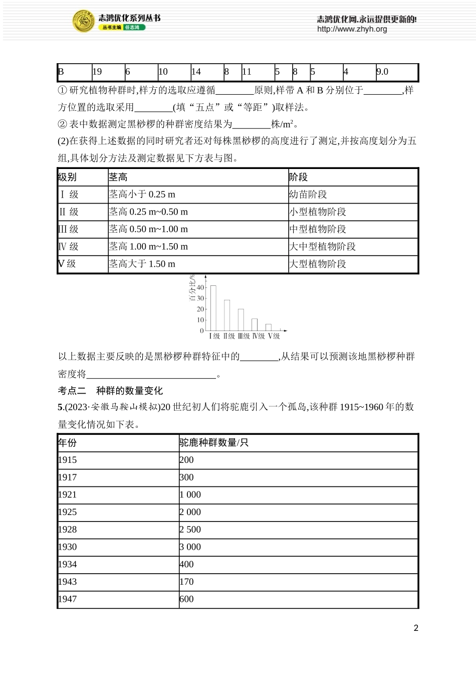 课时规范练41　种群及其动态.docx_第2页