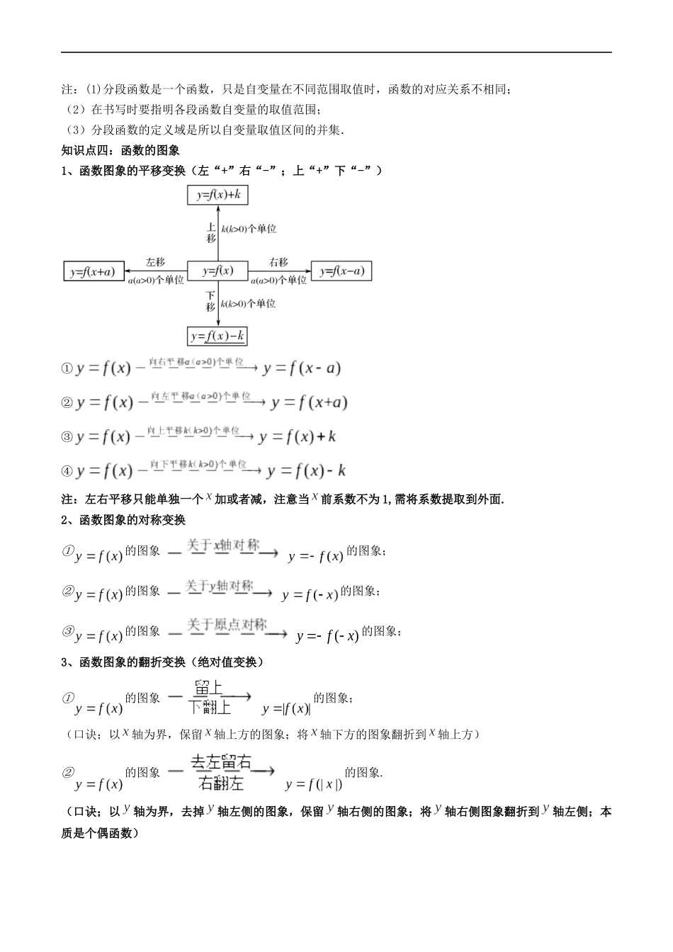预备知识10 函数的表示法 （解析版）.docx_第2页