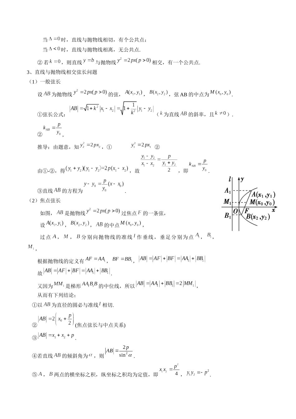 专题17 圆锥曲线的综合应用（3知识点+6重难点+5方法技巧+3易错易混）（教师版）.docx_第3页