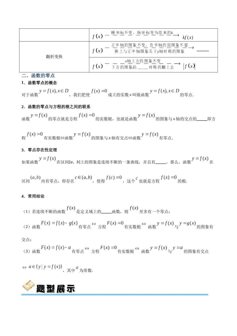 专题13 函数的图象（讲义）（原卷版）.docx_第2页