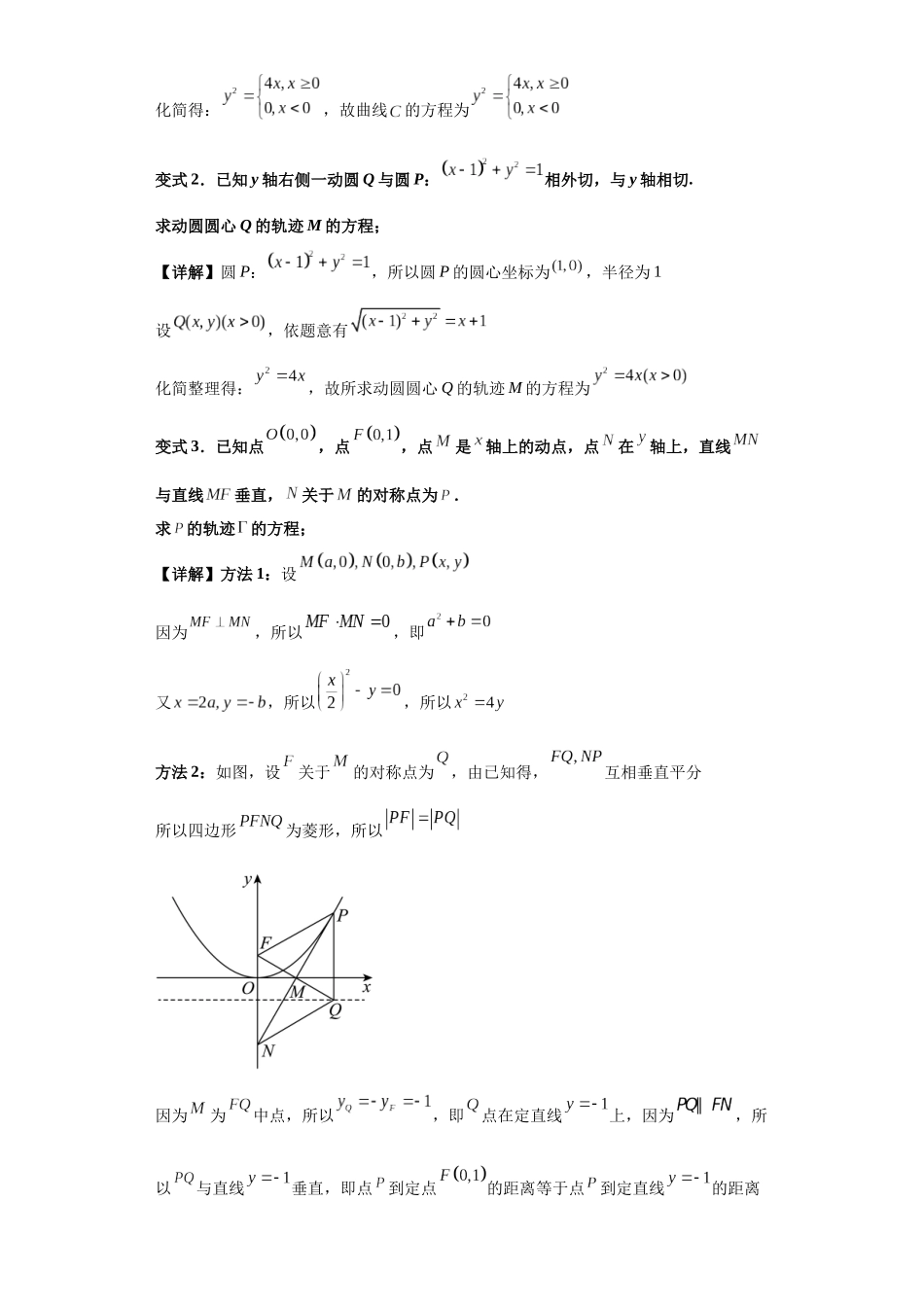 专题11 圆锥曲线（4大易错点分析+解题模板+举一反三+易错题通关）-备战2024年高考数学考试易错题（新高考专用）（解析版）.docx_第3页