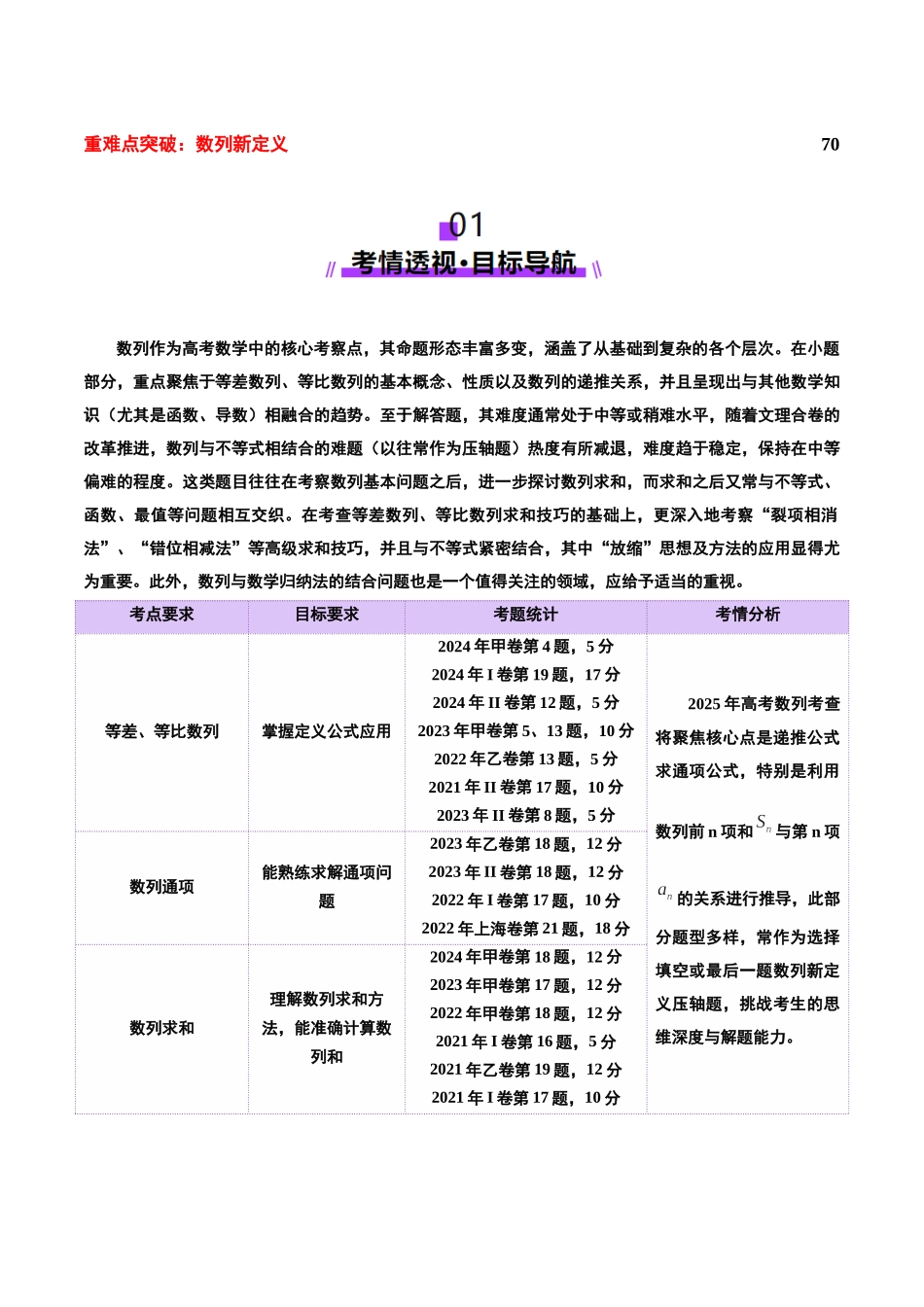 专题11 数列的通项公式、数列求和与综合应用策略（讲义）（教师版）.docx_第2页
