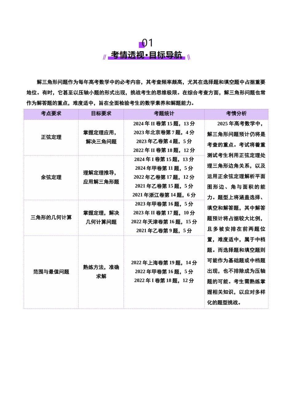 专题10 正余弦定理在解三角形中的高级灵活应用与最值问题（讲义）（教师版）.docx_第2页