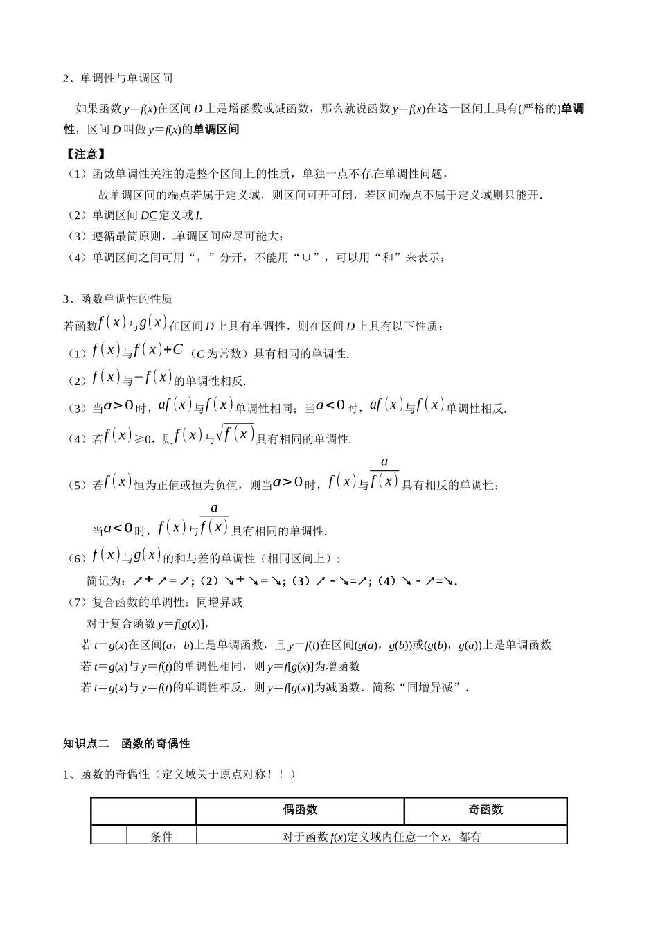 专题4   函数的基本性质（教师版）.docx_第2页