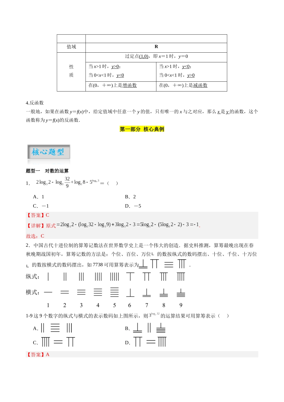 专题2.7 对数和对数函数（讲+练）（解析版）-（新高考专用）.docx_第2页