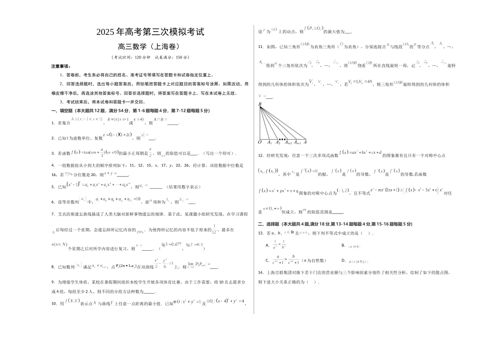 数学（上海卷）（考试版A3）.docx_第1页