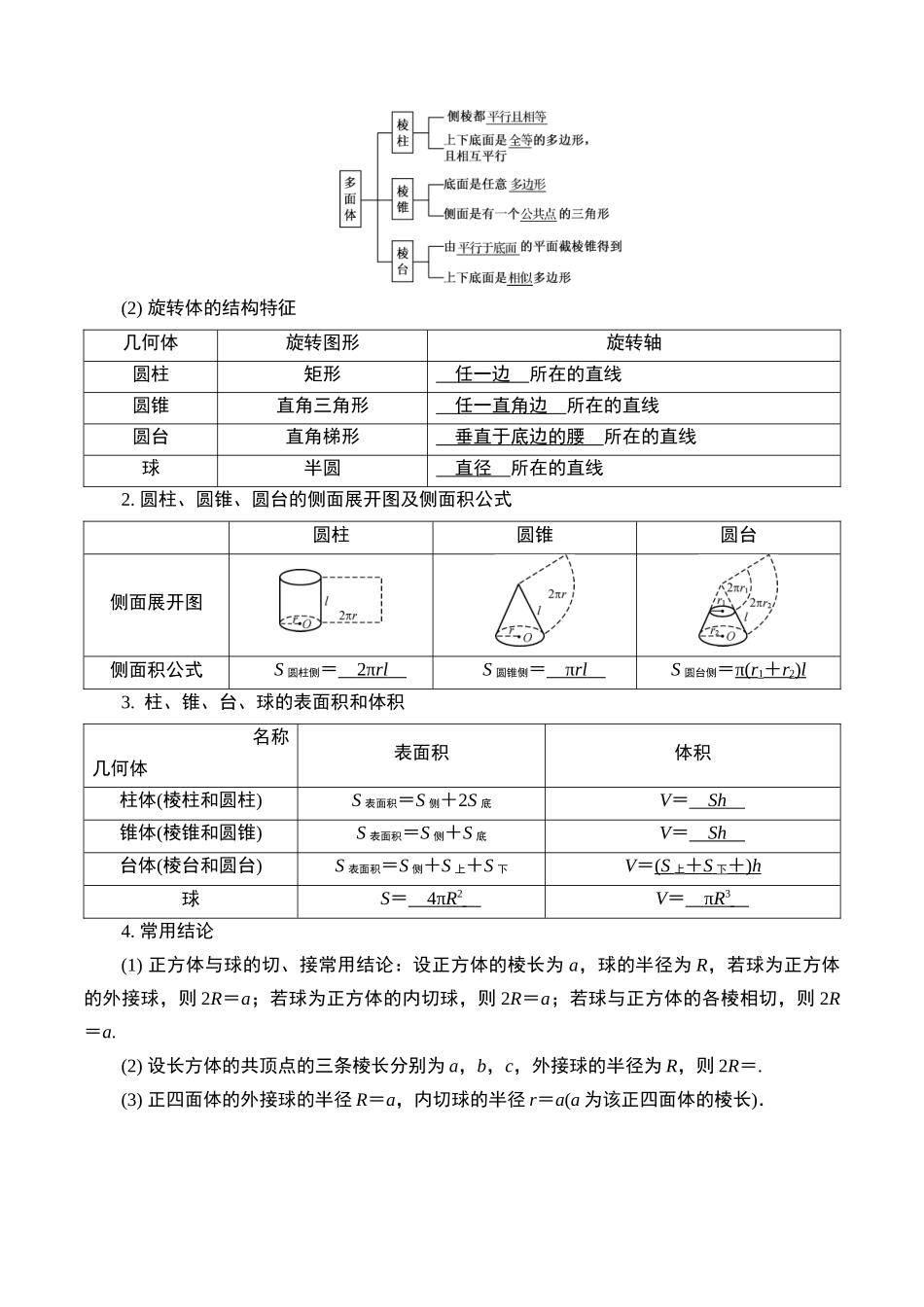第十四题 空间几何体的表面积与体积(解析版).docx_第2页