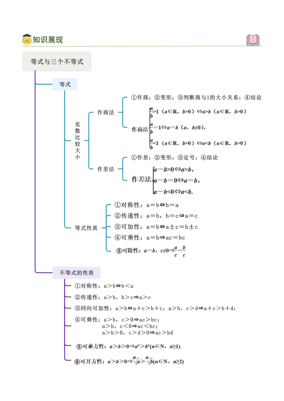 1.3 等式性质与不等式性质(学生版).docx_第2页