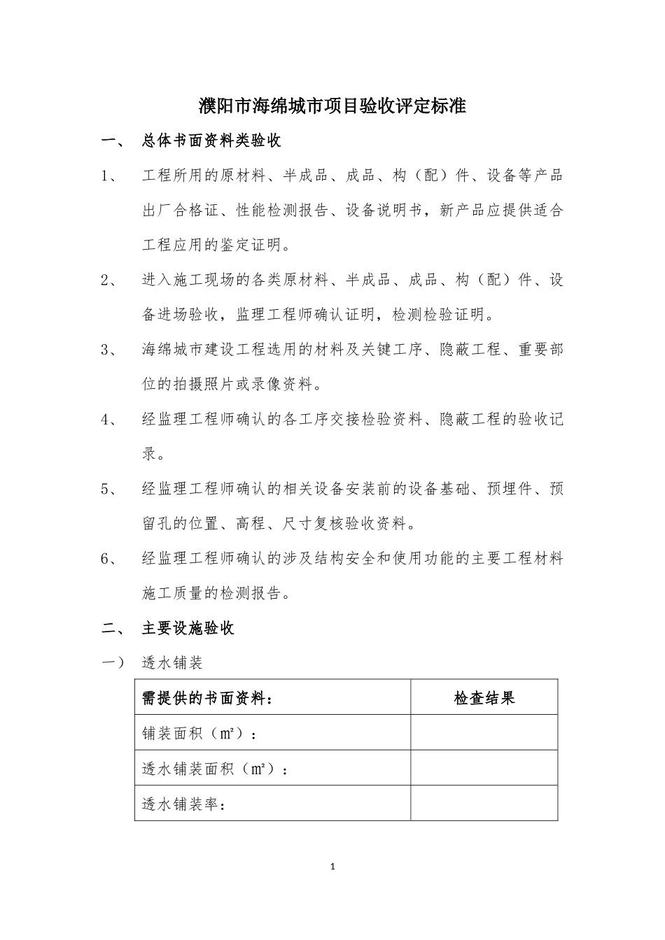 濮阳市海绵城市项目验收报告书.docx_第2页