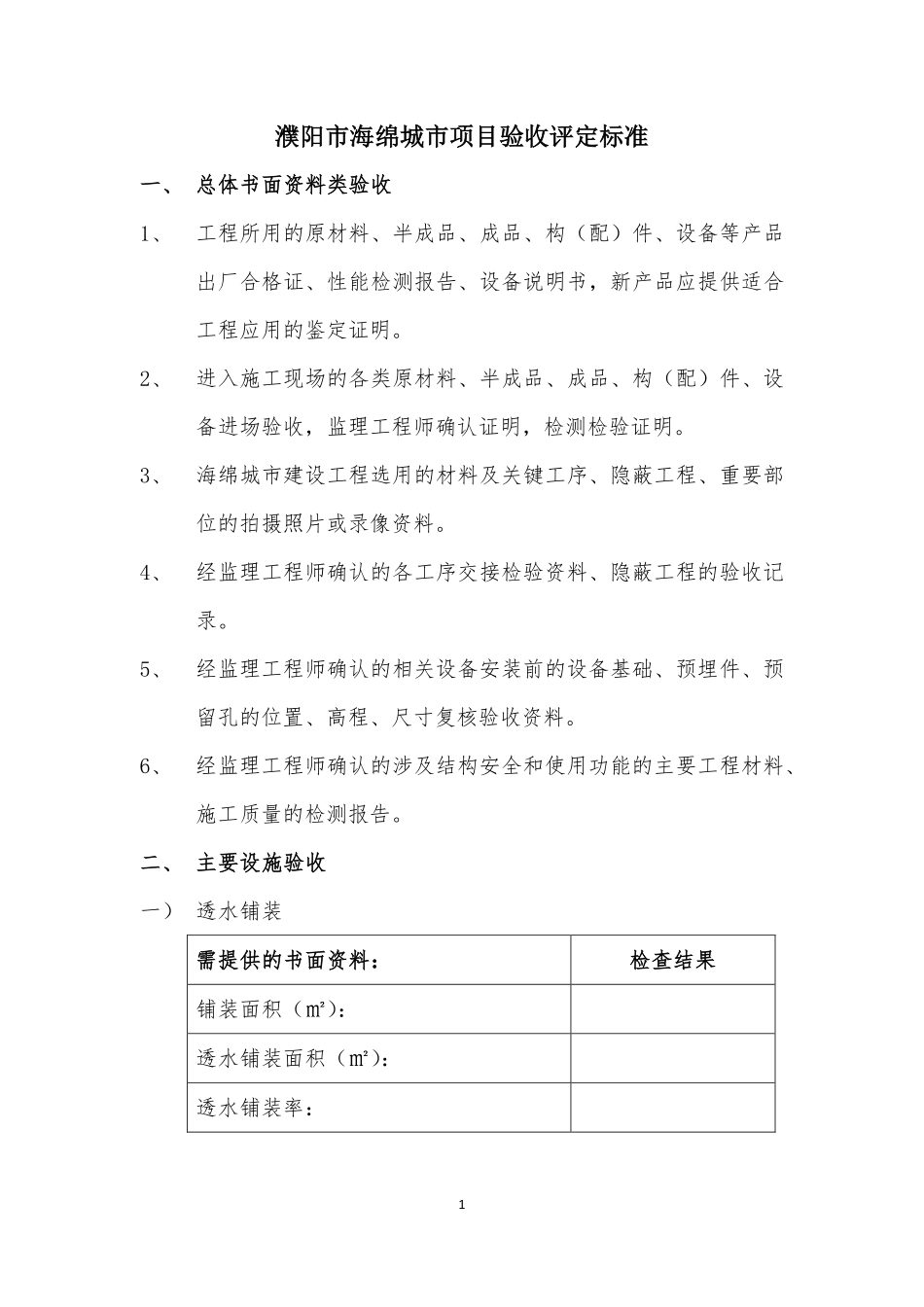 濮阳市海绵城市项目验收报告书.pdf_第2页