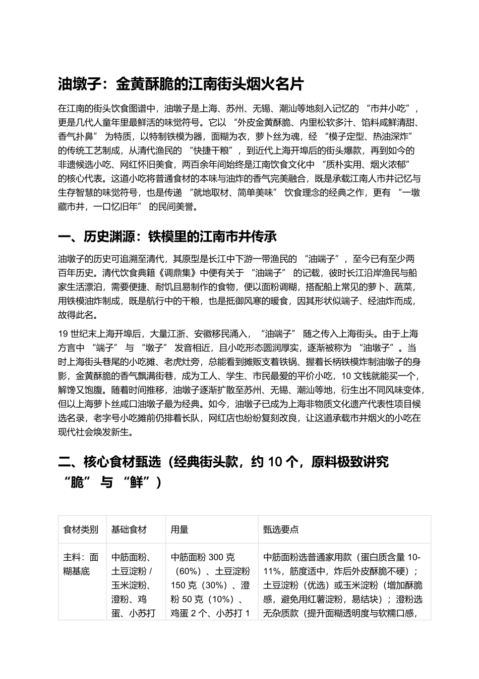 油墩子：金黄酥脆的江南街头烟火名片.docx_第1页