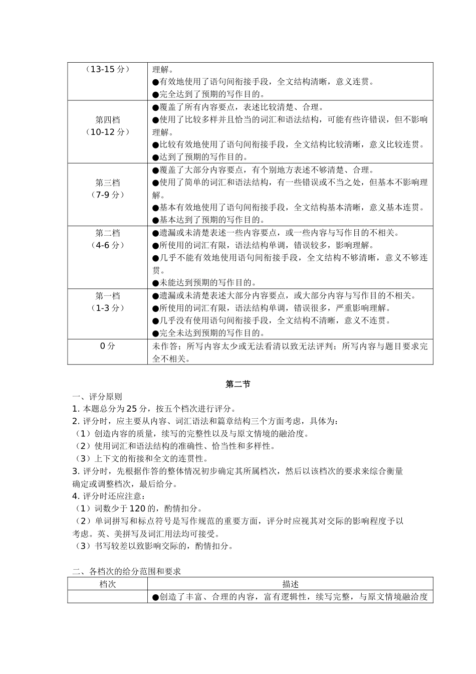 郑州市2026年高中毕业年级第一次质量预测英语答案.docx_第3页