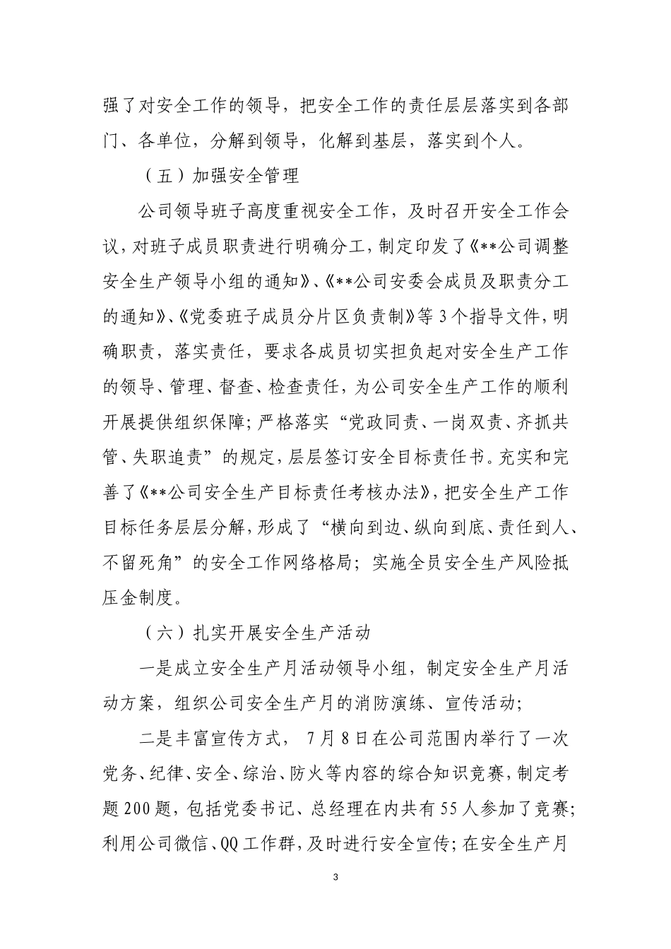 公司2025年安全生产工作总结.doc_第3页