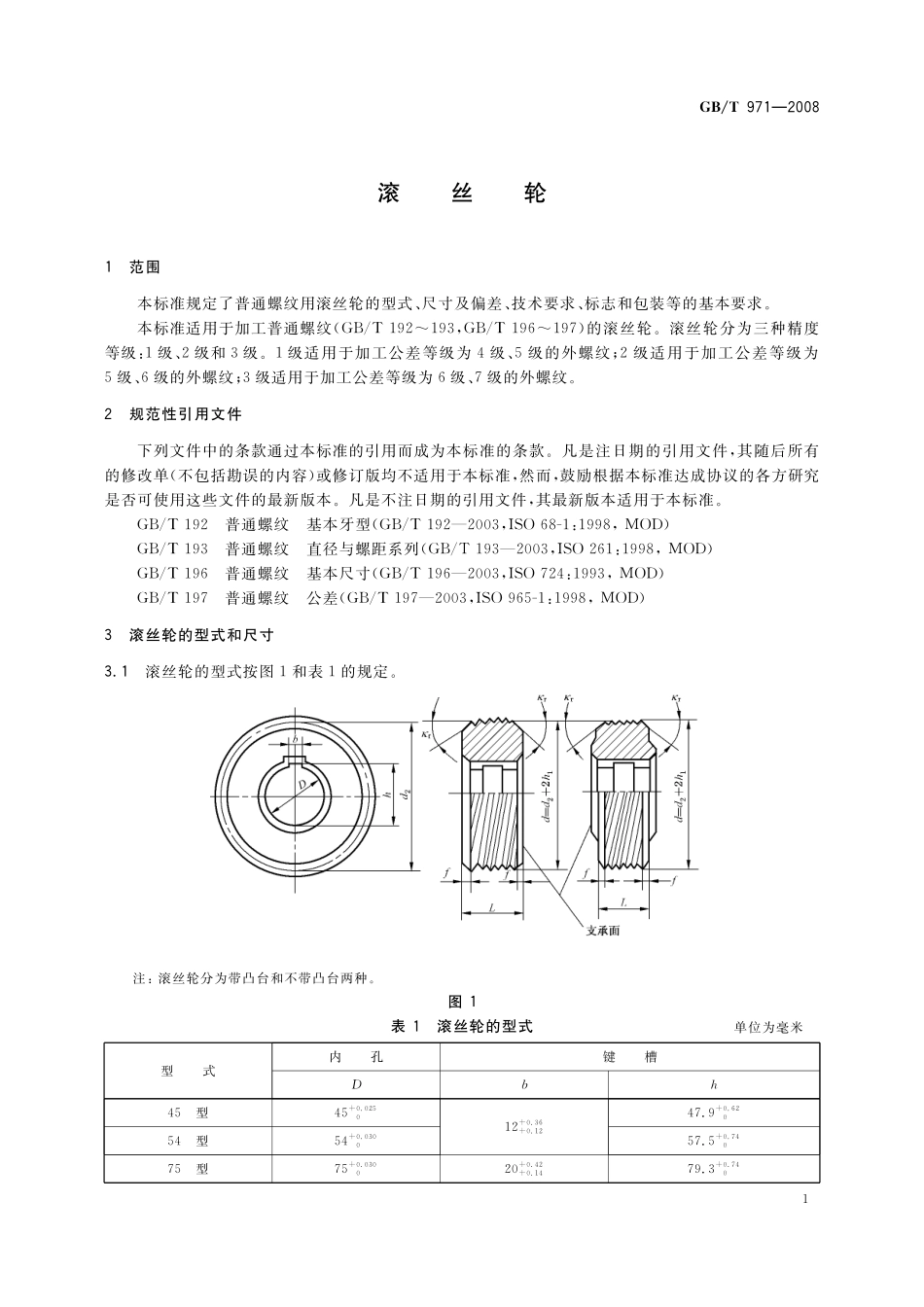 GB／T 971-2008 滚丝轮.pdf_第3页