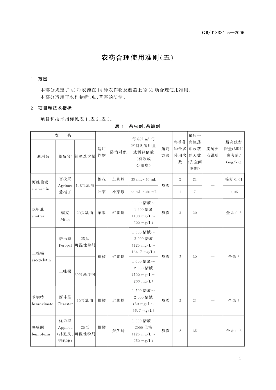 GB/T 8321.5-2006 农药合理使用准则(五).pdf_第3页