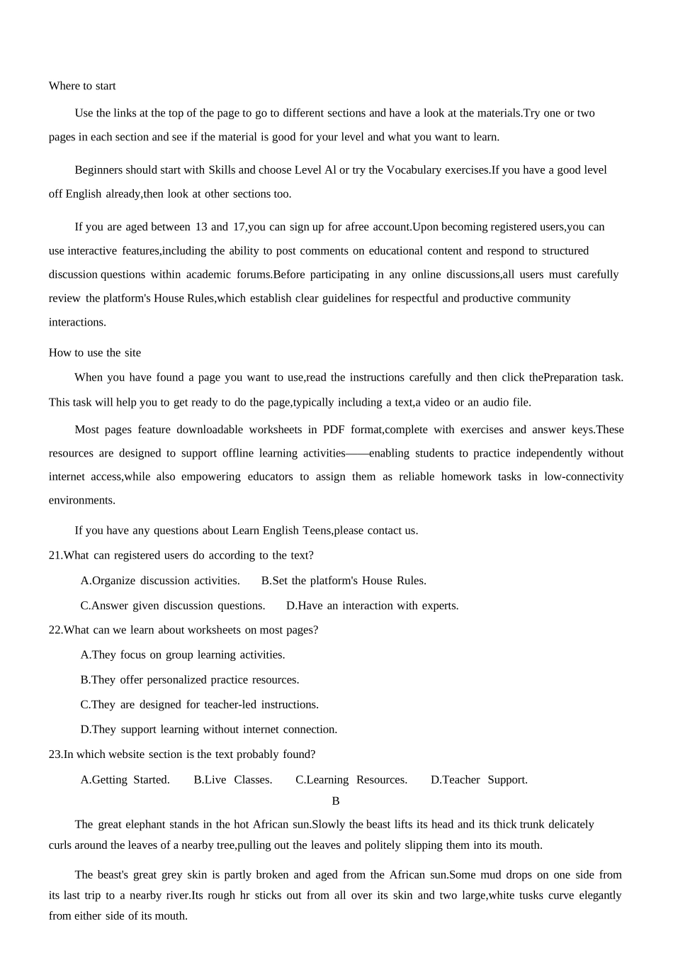 英语【重庆市】重庆市西南大学附属中学校2026届高三年级上学期1月月考（1.8-1.9）.docx_第3页