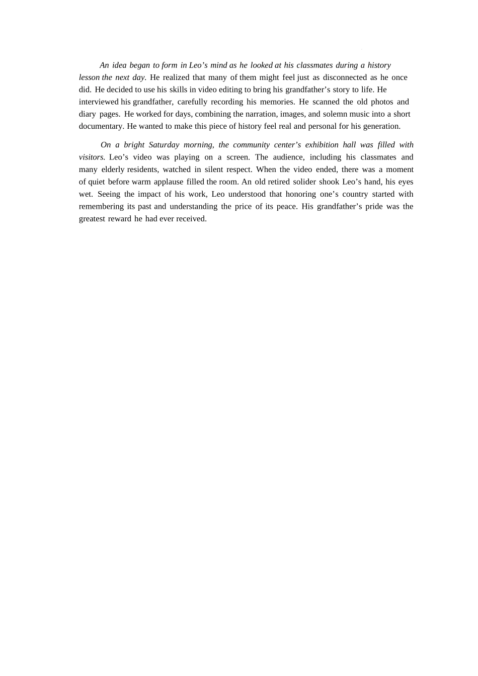 英语陕西2026年宝鸡市高考模拟检测试题（一）(宝鸡一模)(1.10-1.11).docx_第2页