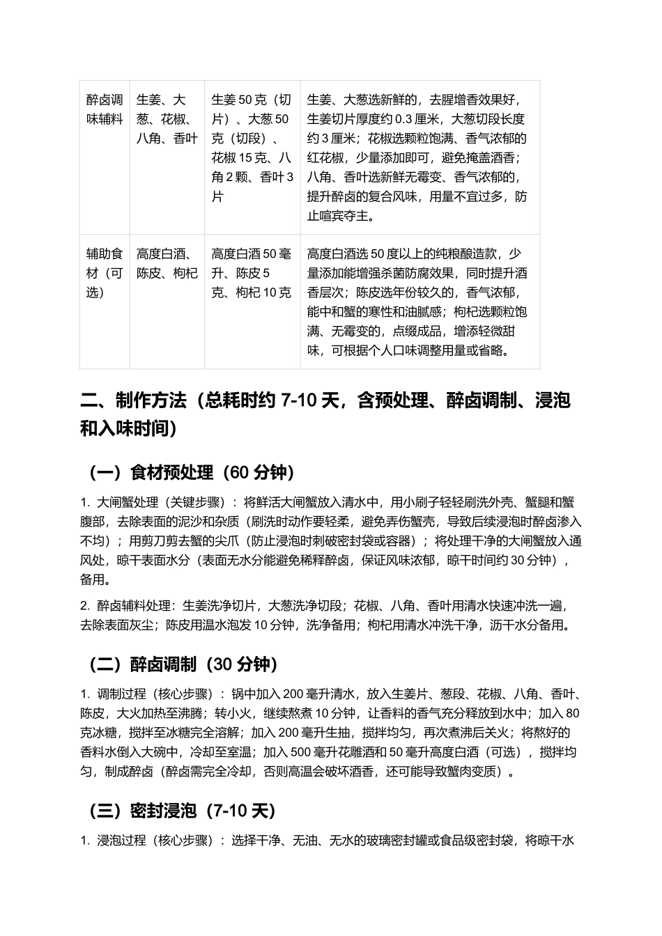 屯溪醉蟹:酒香醇厚的徽派传统美食制作指南.docx_第2页