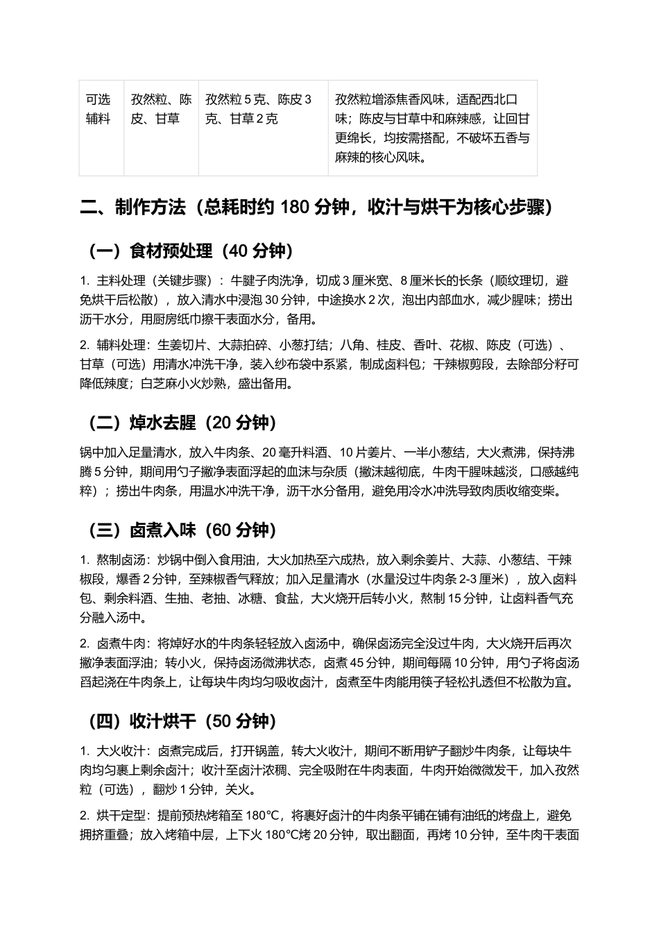 五香辣味牛肉干：干香够味的家常风味零食制作指南.docx_第2页