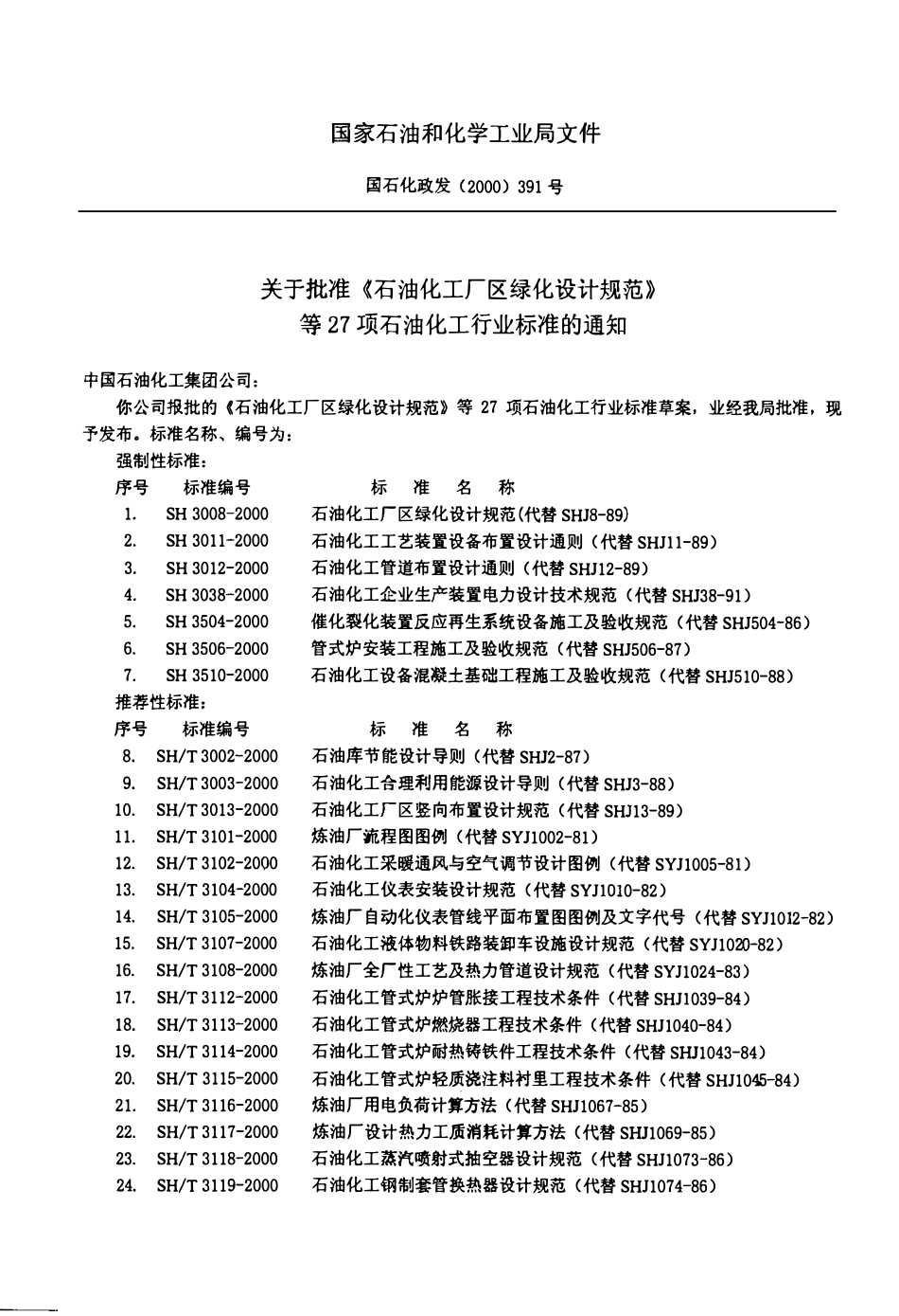 SHT 3013-2000 石油化工厂区竖向布置设计规范（替代SHJ13-89）.pdf_第3页