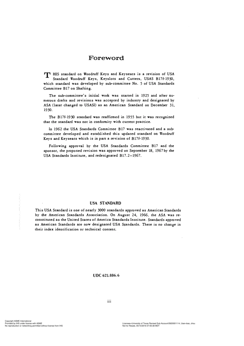 ASME B17.2-1967(R2013) Woodruff Keys and Keyseats.pdf_第3页