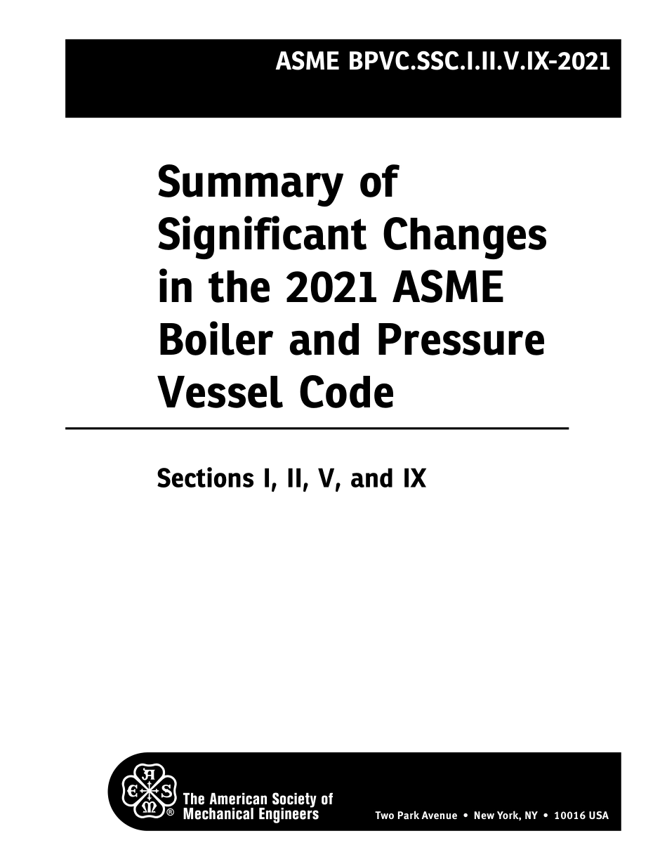 ASME BPVC 2021 Summary of Significant Changes in the 2021 ASME Boiler.pdf_第2页