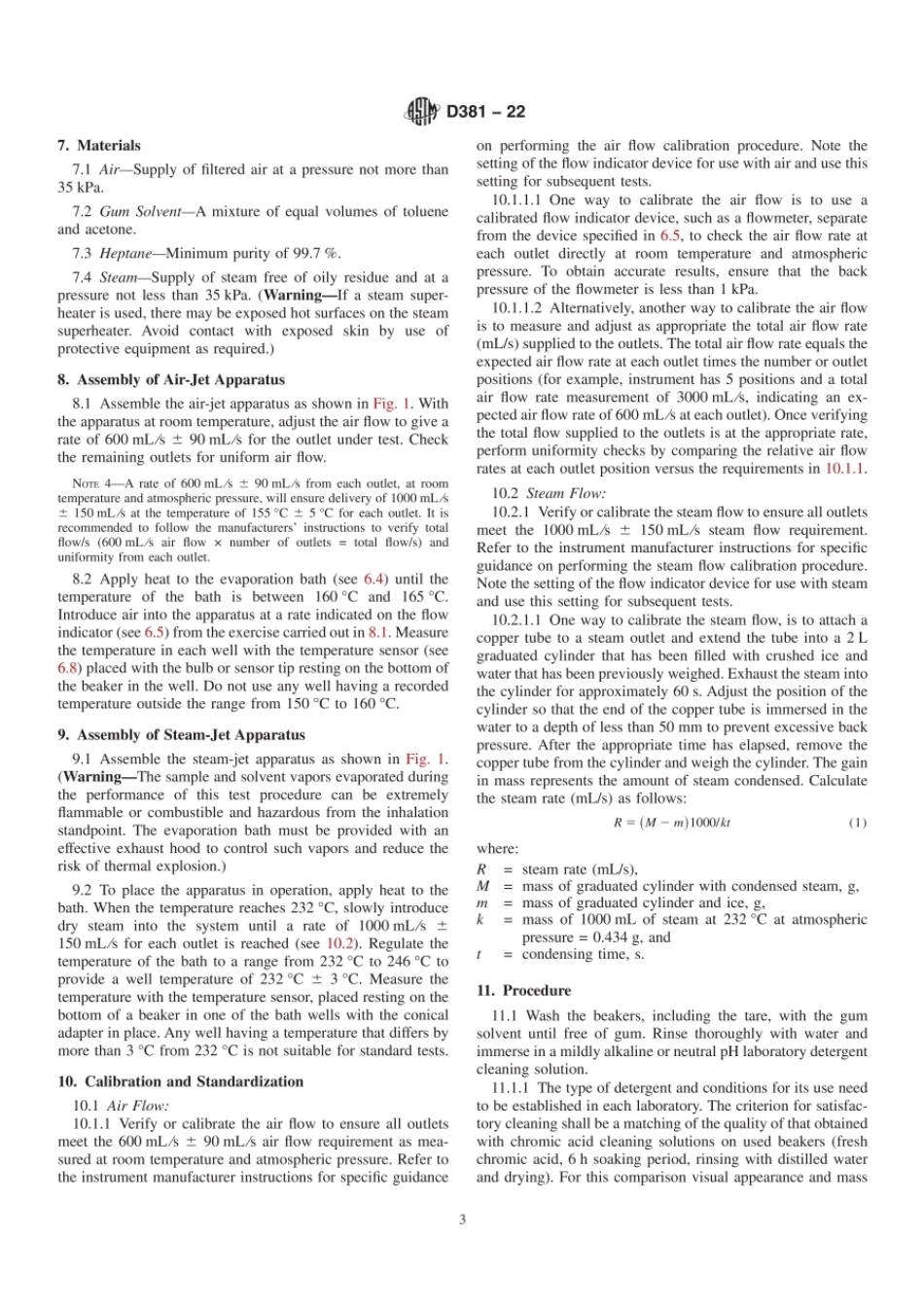 ASTM D381–22 Standard Test Method for Gum Content in Fuels by Jet Evaporation.pdf_第3页