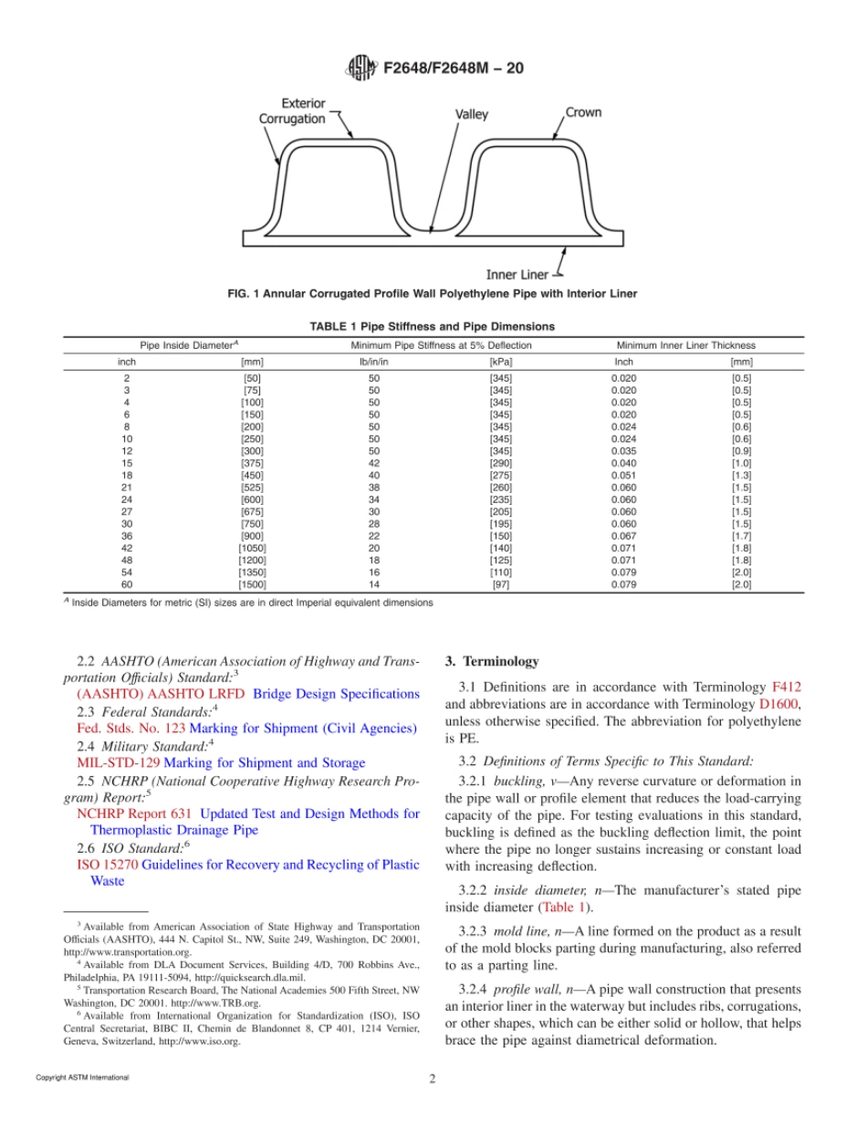 ASTM F2648／F2648M-20 Standard Specification for 2 to 60 inch [50 to 1500 mm] Annular.pdf_第2页