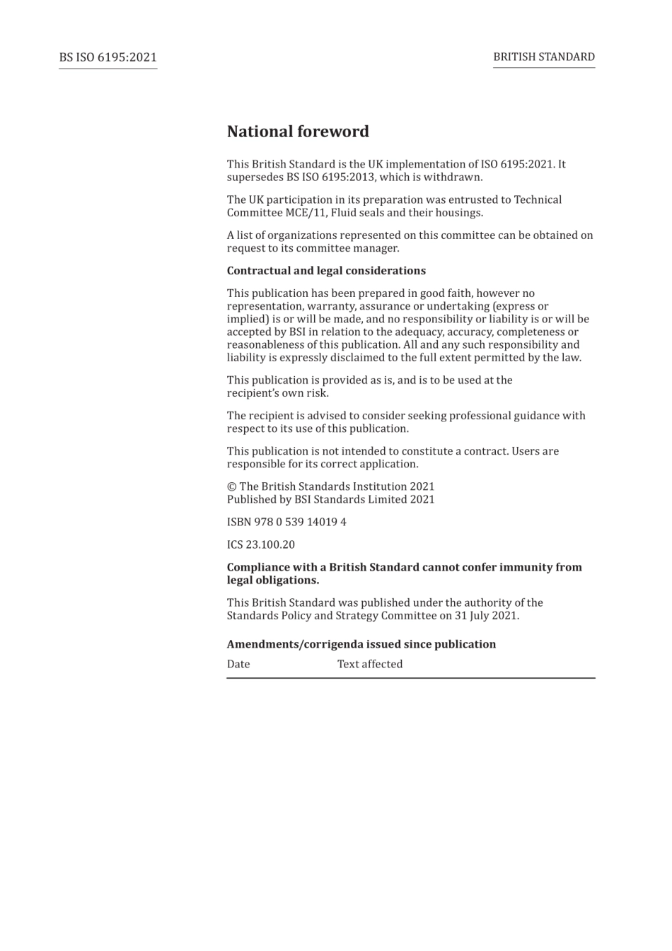 BS ISO 6195：2021 Fluid power systems and components. Cylinder-rod wiper-ring housings.pdf_第2页