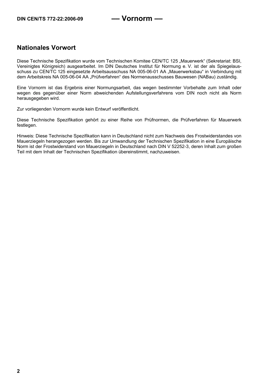 DIN CEN／TS 772-22：2006-09（EN）.pdf_第2页