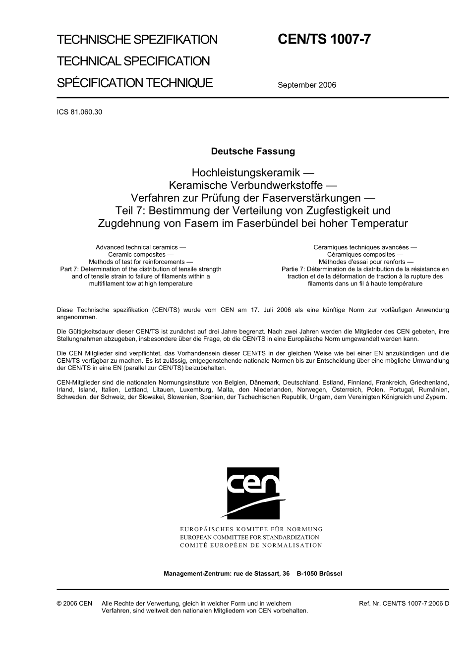 DIN CEN／TS 1007-7：2006-12（EN）.pdf_第3页