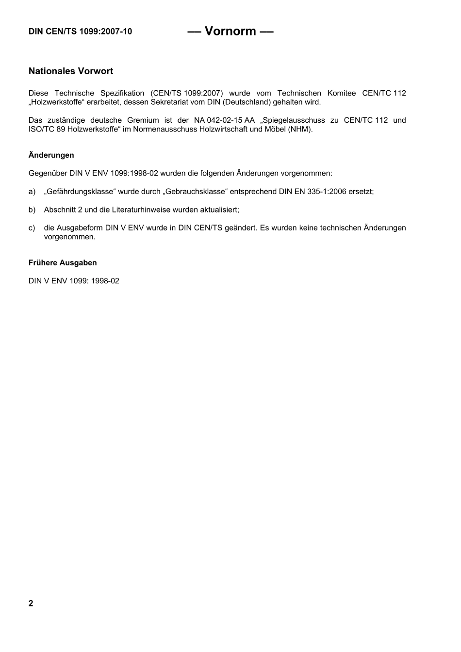 DIN CEN／TS 1099：2007-10（EN）.pdf_第2页