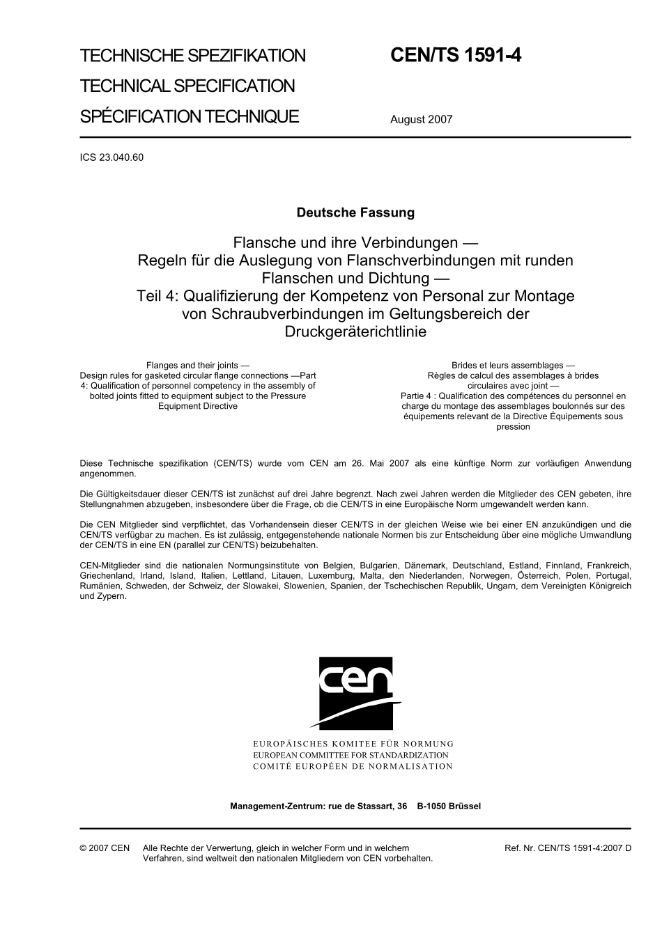 DIN CEN／TS 1591-4：2007-10（EN）.pdf_第3页