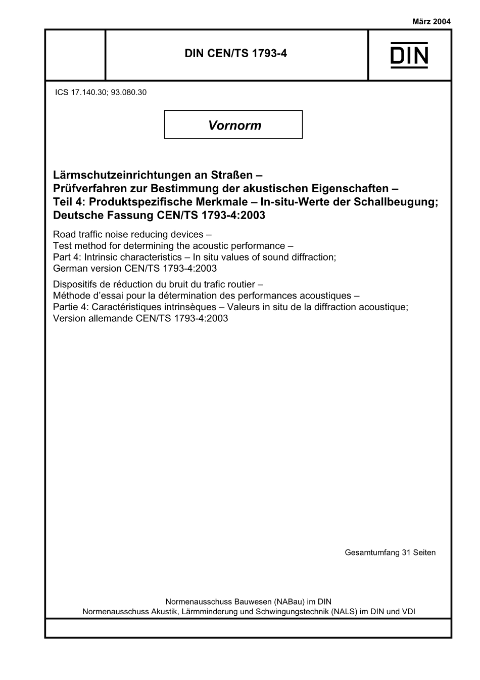 DIN CEN／TS 1793-4：2004-03（EN）.pdf_第1页