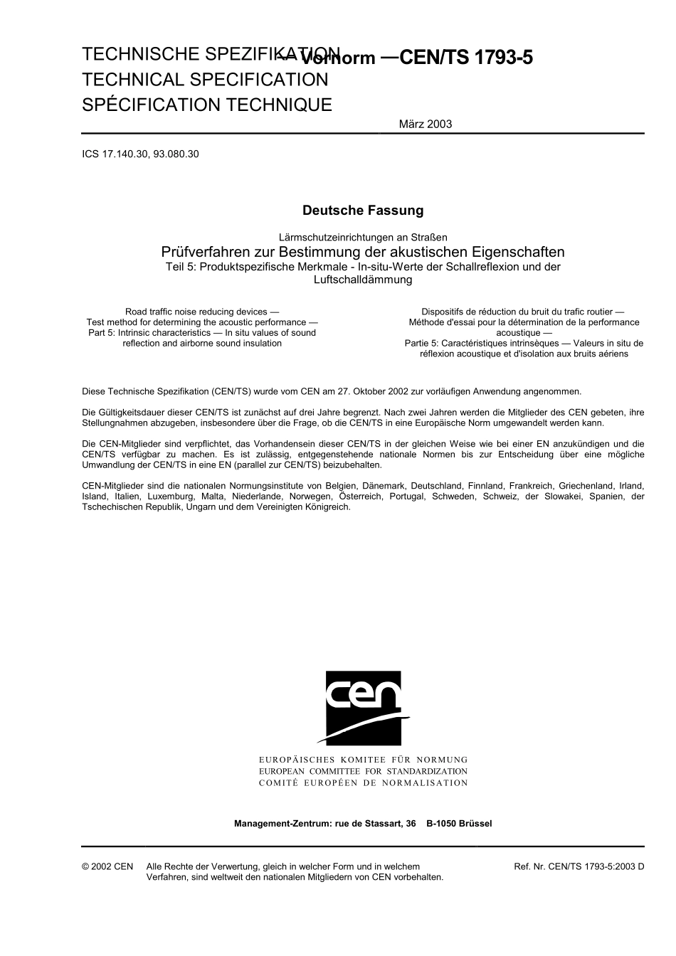 DIN CEN／TS 1793-5：2003-08（EN）.pdf_第3页