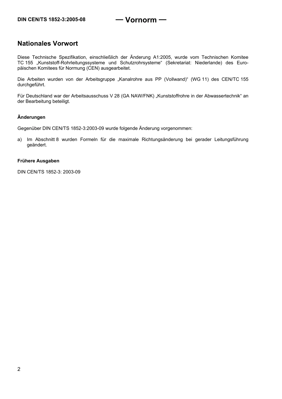 DIN CEN／TS 1852-3：2005-08（EN）.pdf_第2页