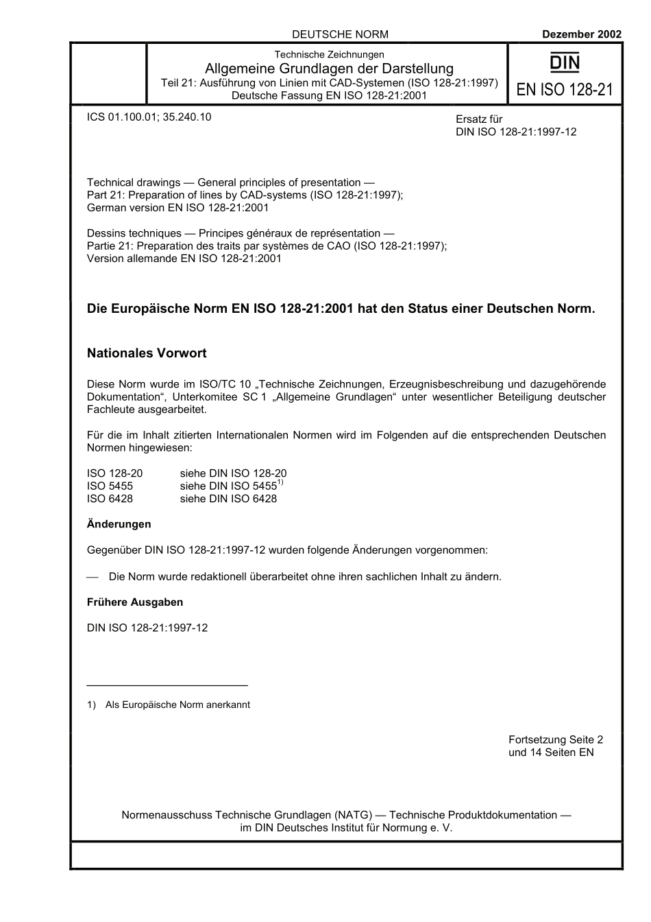 DIN EN ISO 128-21：2002-12（EN）.pdf_第1页