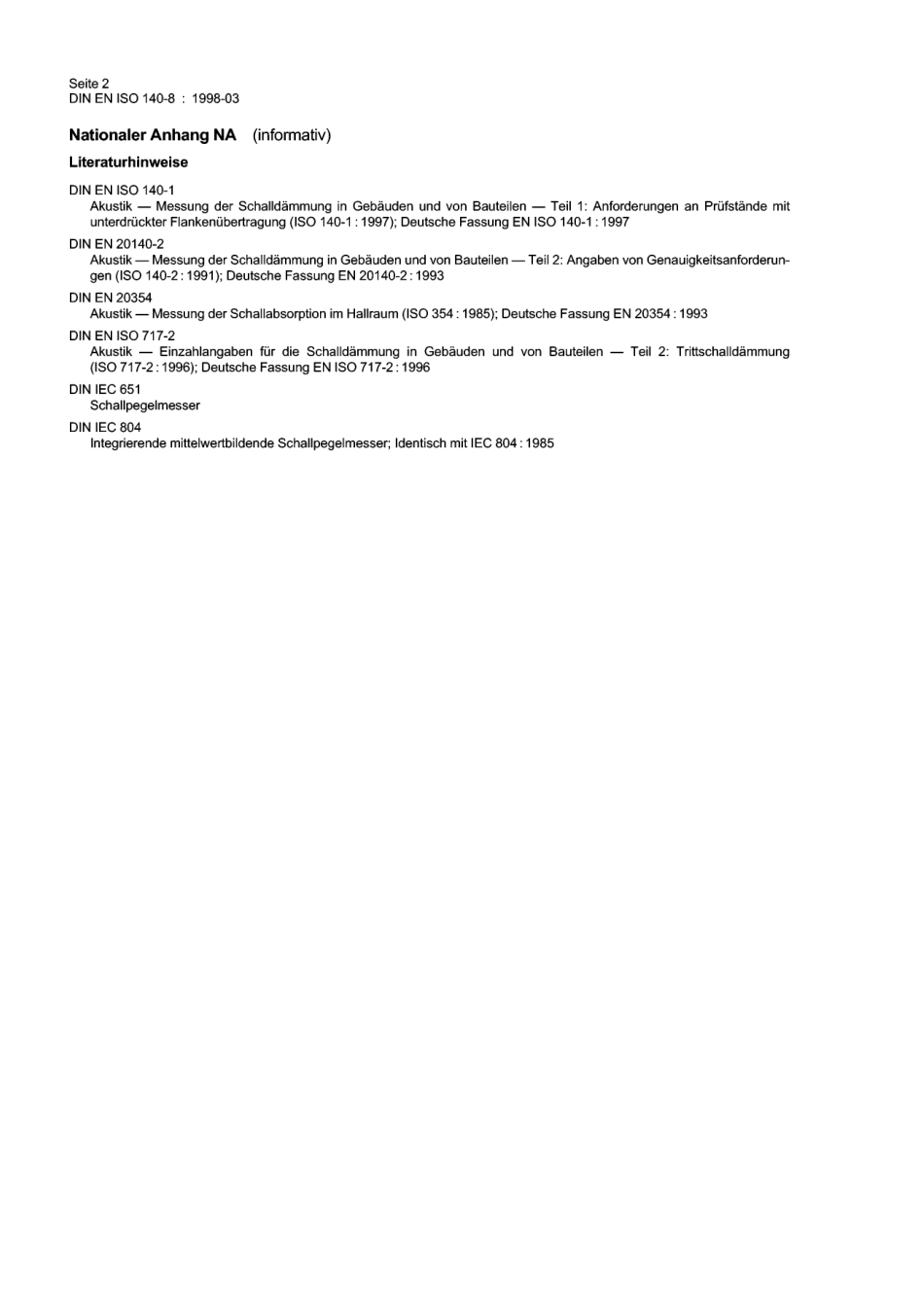 DIN EN ISO 140-8：1998-03（EN）.pdf_第2页