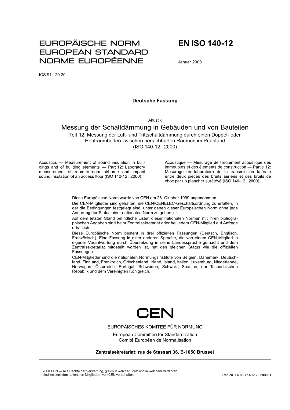 DIN EN ISO 140-12：2000-03（EN）.pdf_第3页