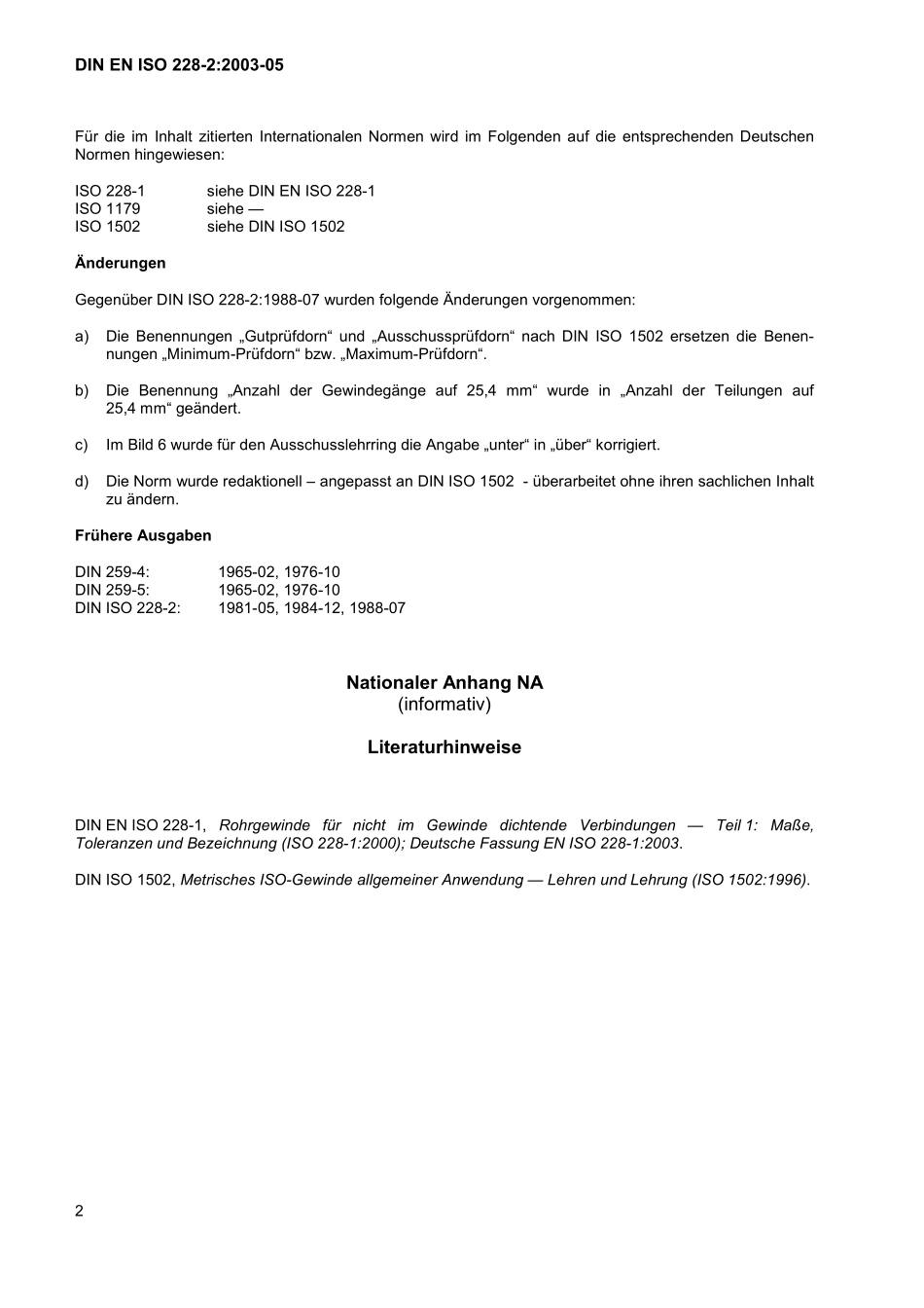DIN EN ISO 228-2：2003-05（EN）.pdf_第2页