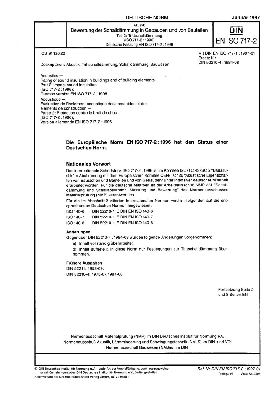 DIN EN ISO 717-2：1997-01（EN）.pdf_第1页