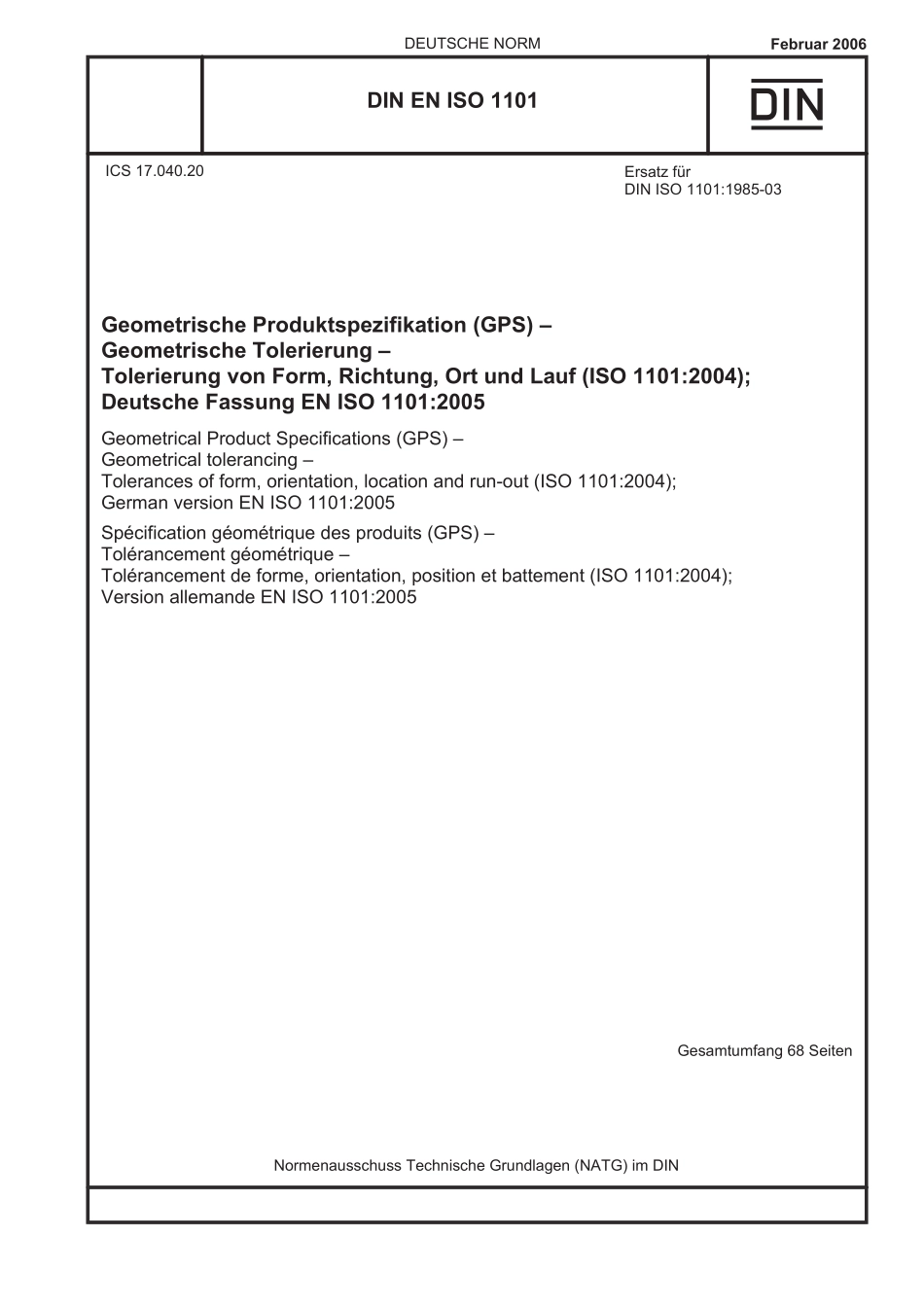 DIN EN ISO 1101：2006-02（EN）.pdf_第1页