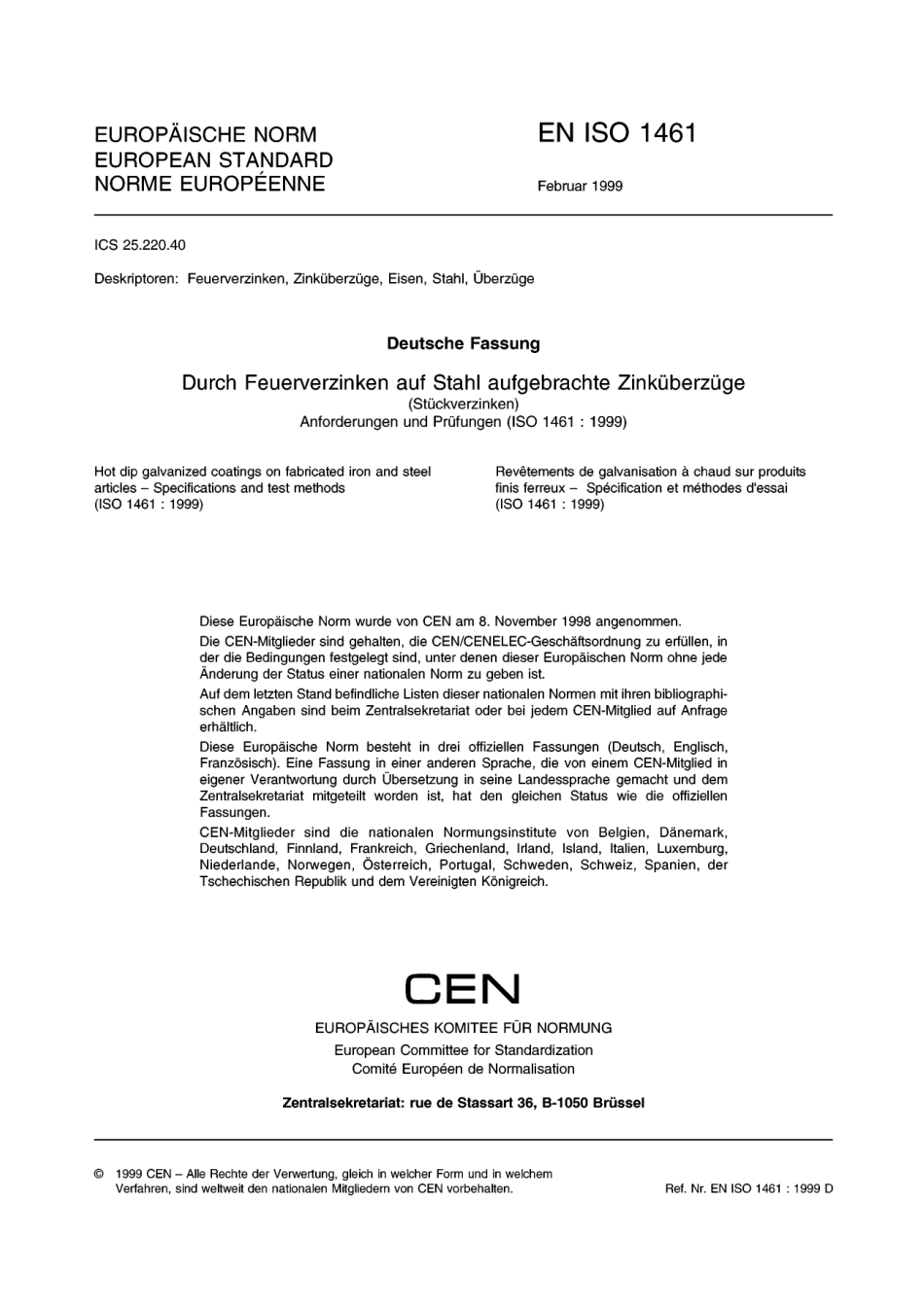 DIN EN ISO 1461：1999-03（EN）.pdf_第3页