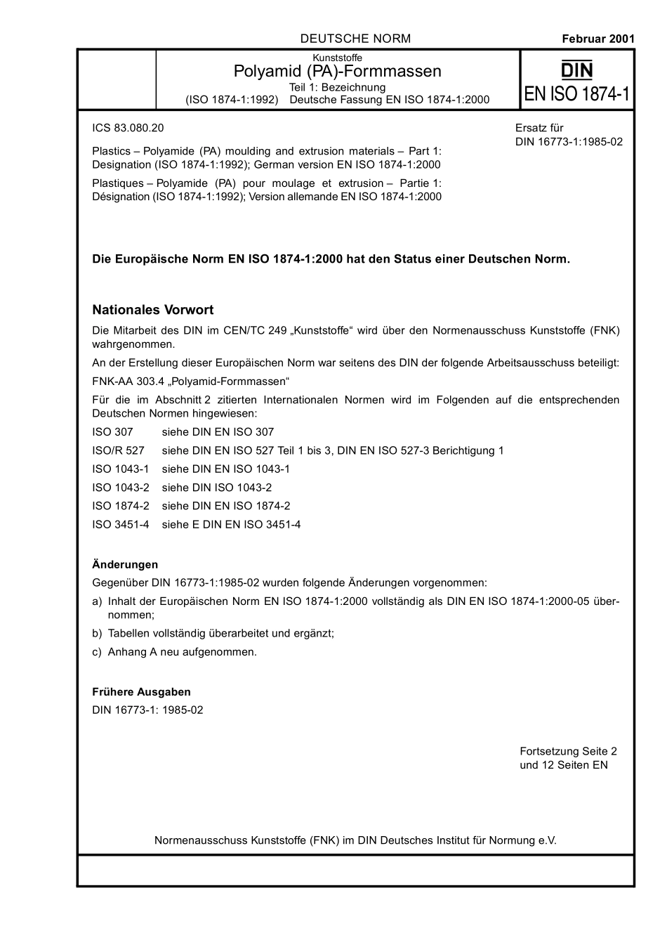 DIN EN ISO 1874-1：2001-02（EN）.pdf_第1页