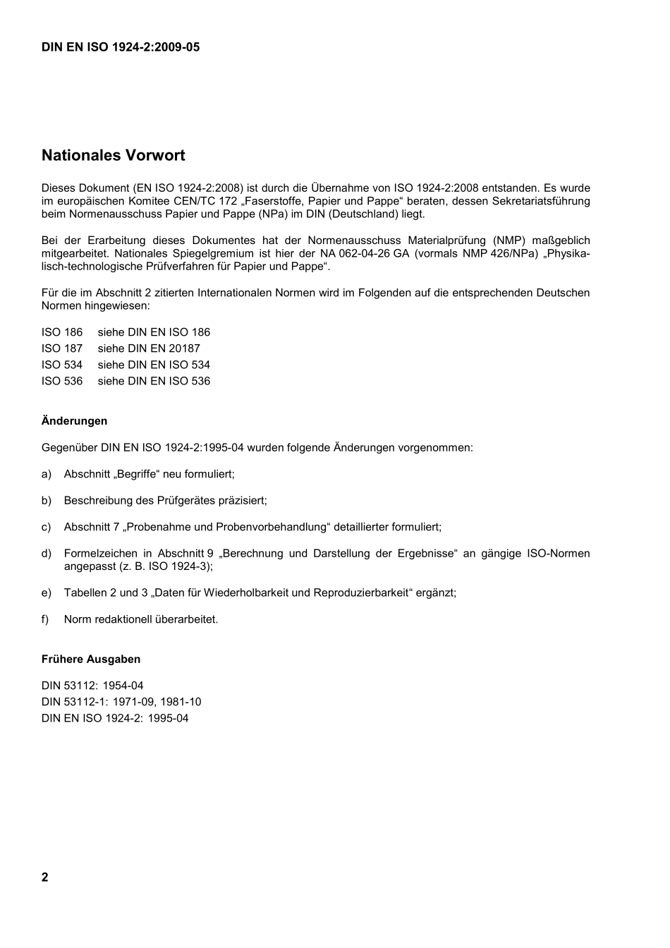DIN EN ISO 1924-2：2009-05（EN）.pdf_第2页