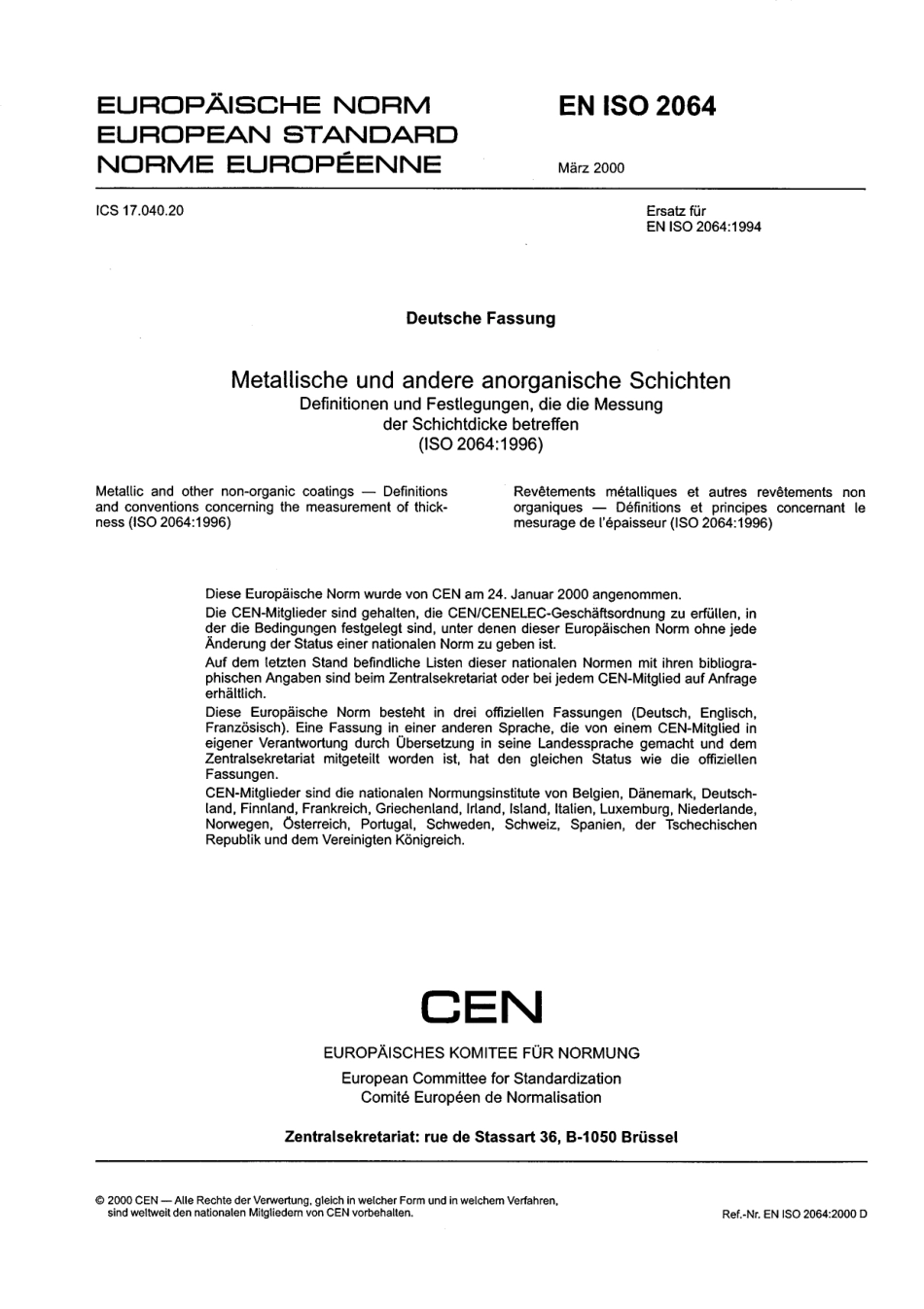 DIN EN ISO 2064：2000-06（EN）.pdf_第3页