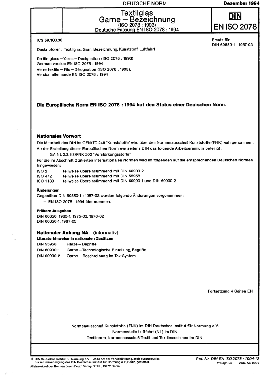 DIN EN ISO 2078：1994-12（EN）.pdf_第1页