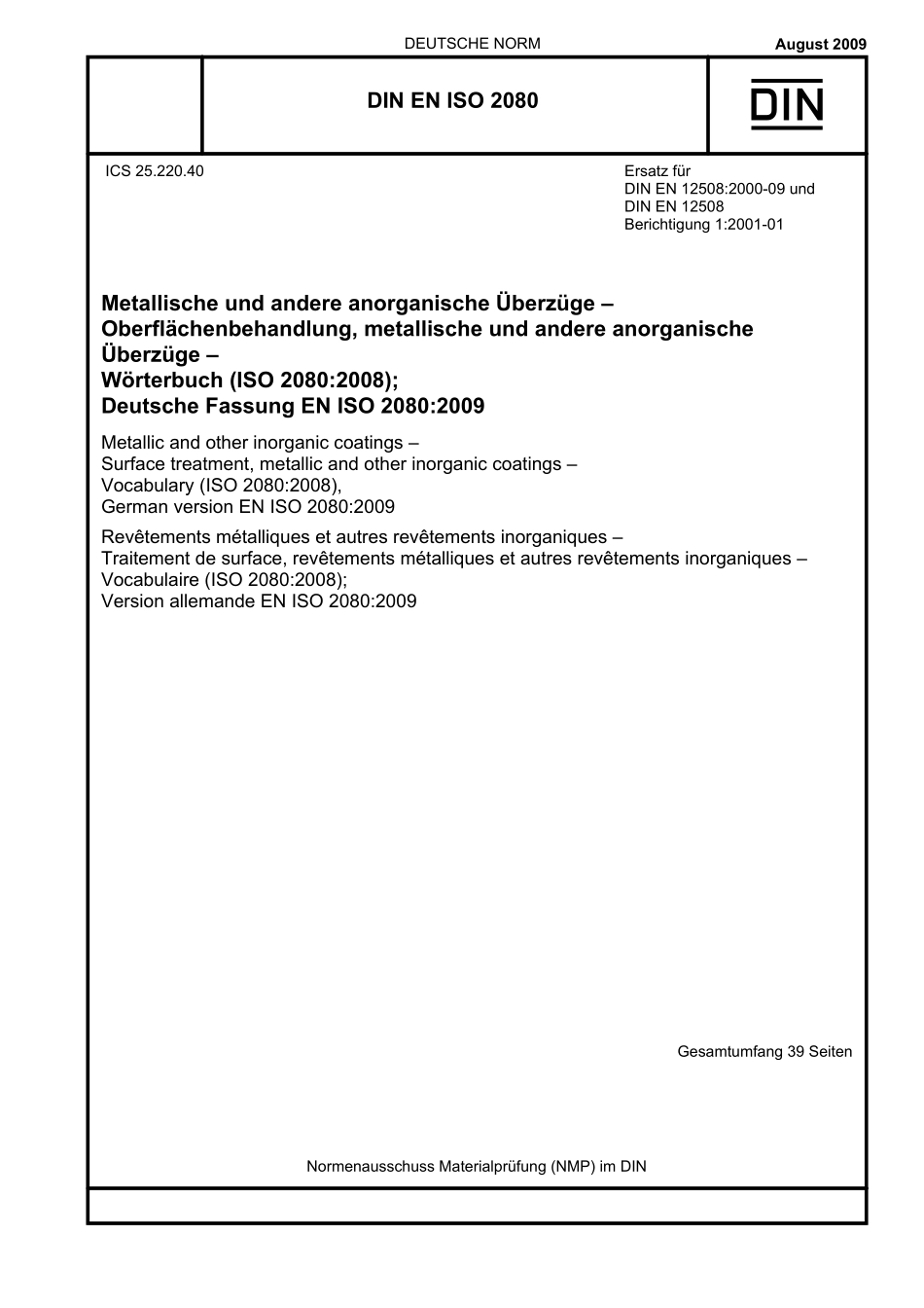 DIN EN ISO 2080：2009-08（EN）.pdf_第1页