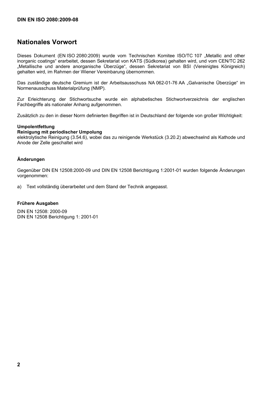 DIN EN ISO 2080：2009-08（EN）.pdf_第2页